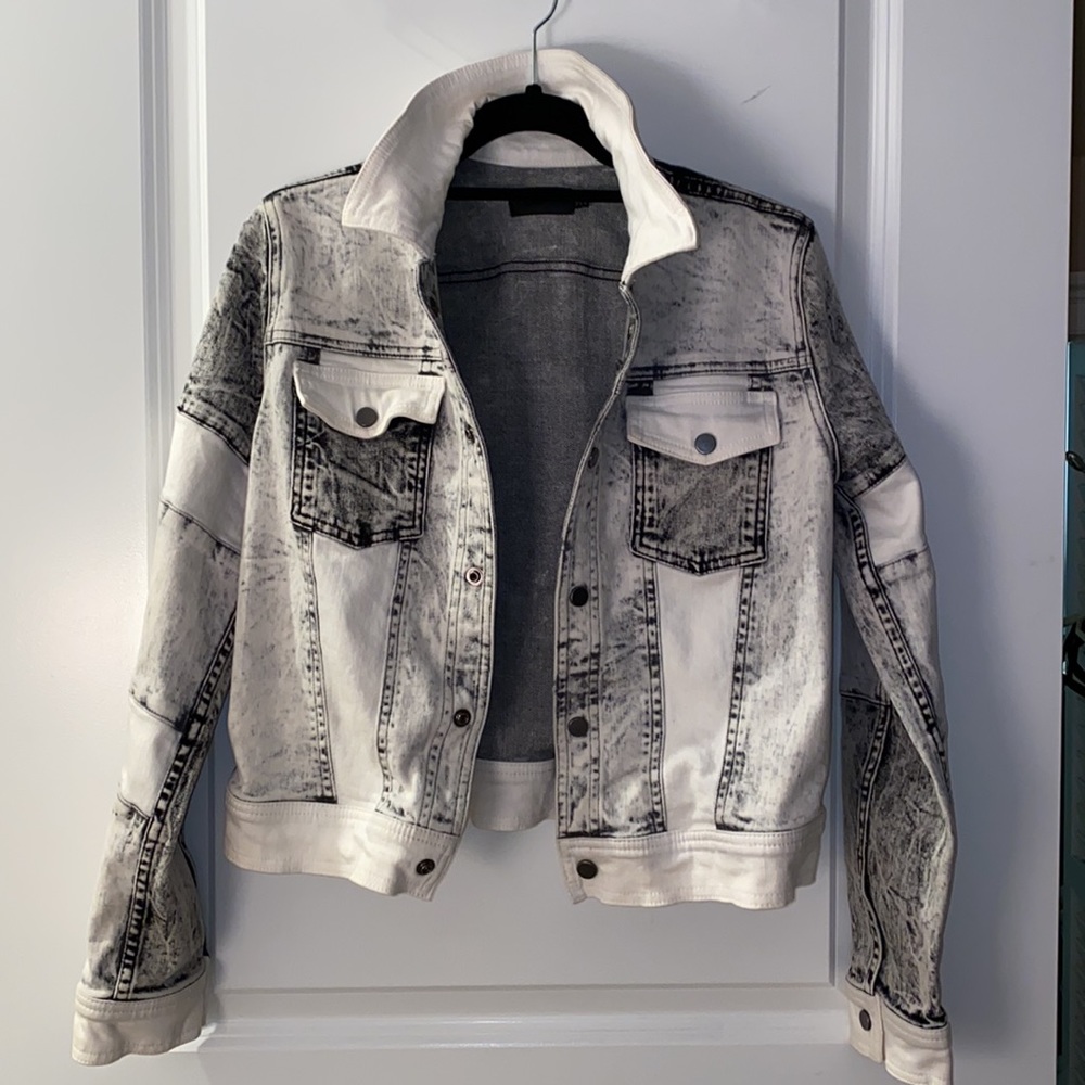 Acid wash Jean jacket